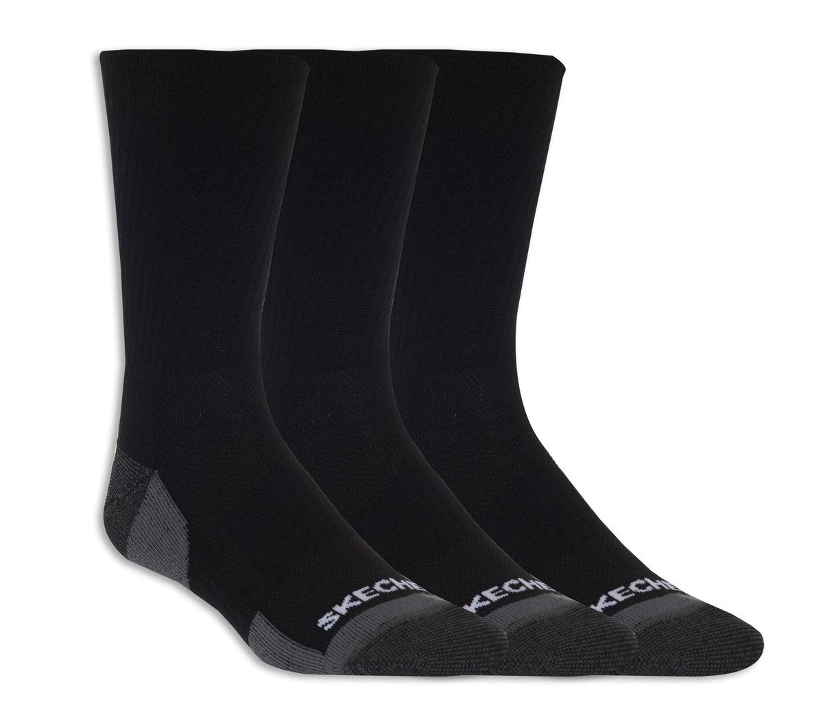 3 Pack Half Terry Crew Socks / Skechers Women|Men|Clothing