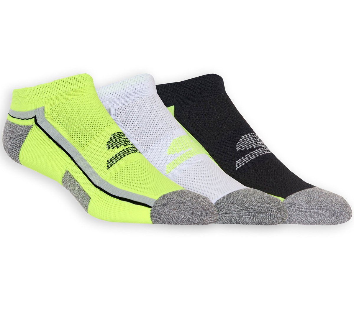 3 Pack Low Cut Athletic Socks / Skechers Men|Clothing