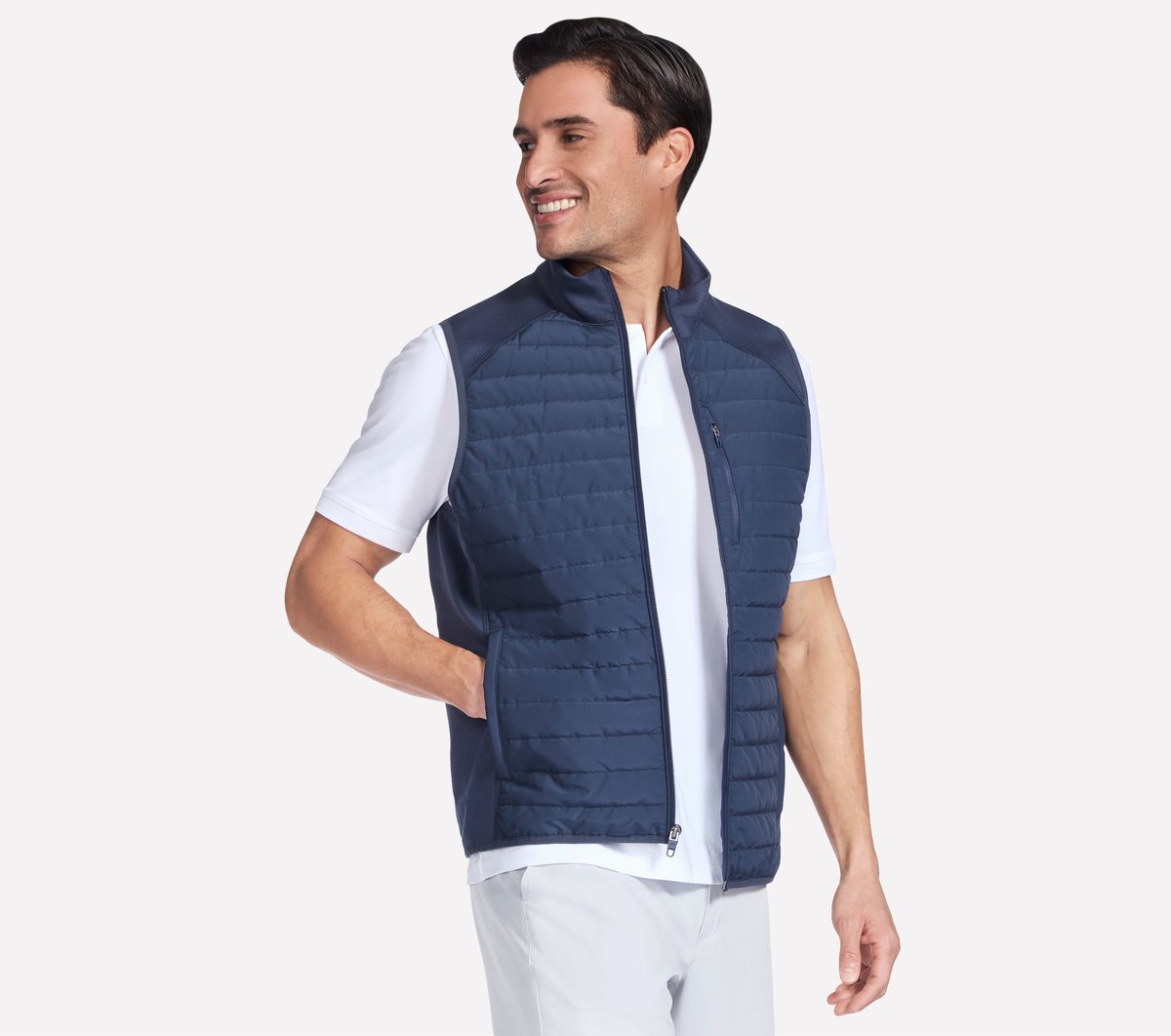GO SHIELD Cozy Fit Hybrid Vest / Skechers Men