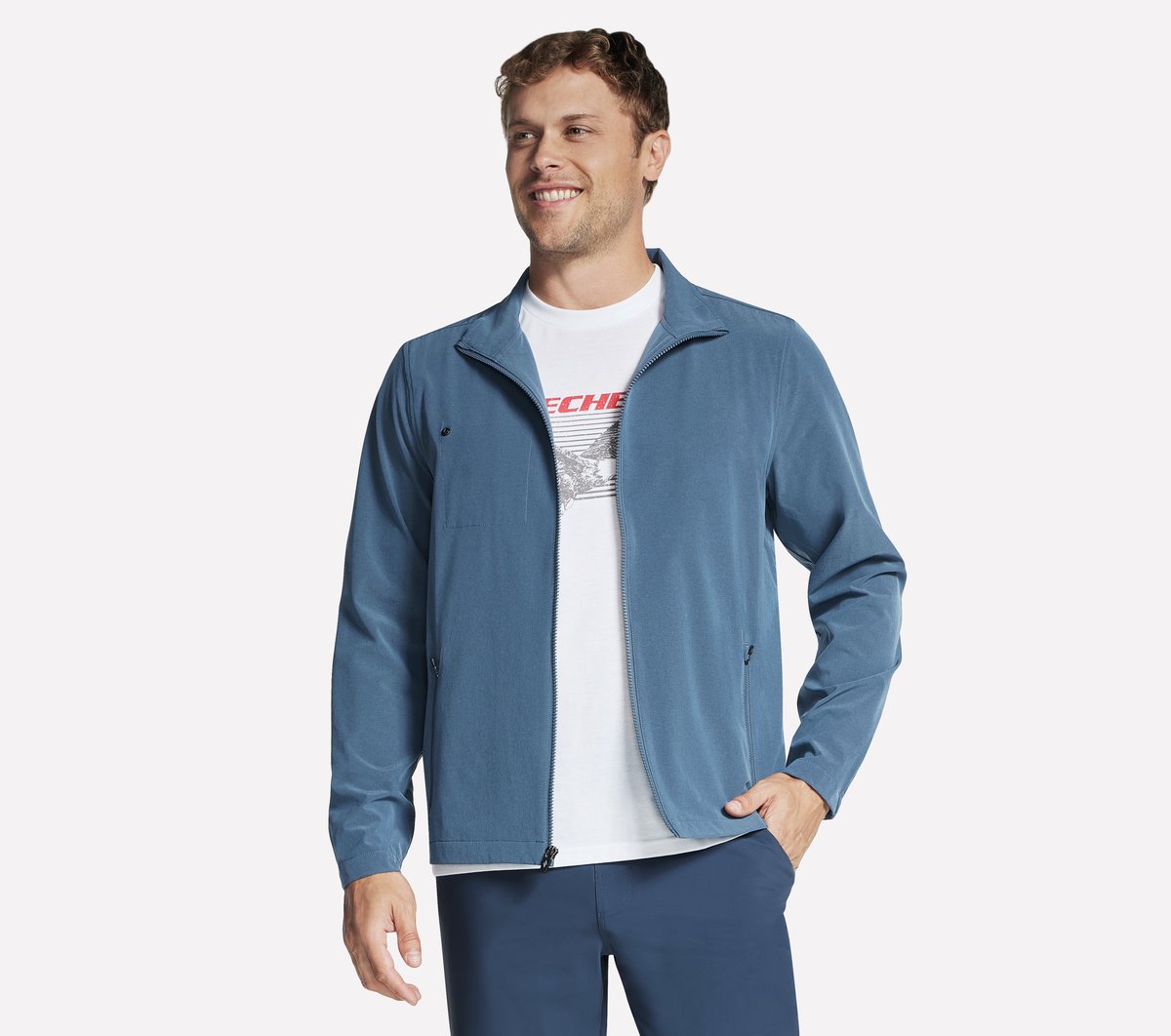 GO WALK Everywhere Full Zip Jacket / Skechers Men
