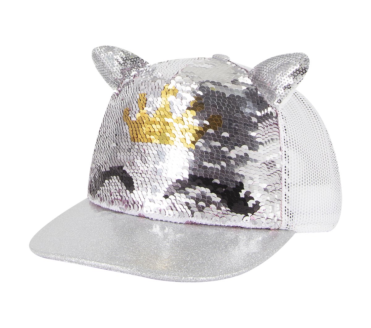 Caticorn Sequin Trucker Hat / Skechers Kids|Clothing