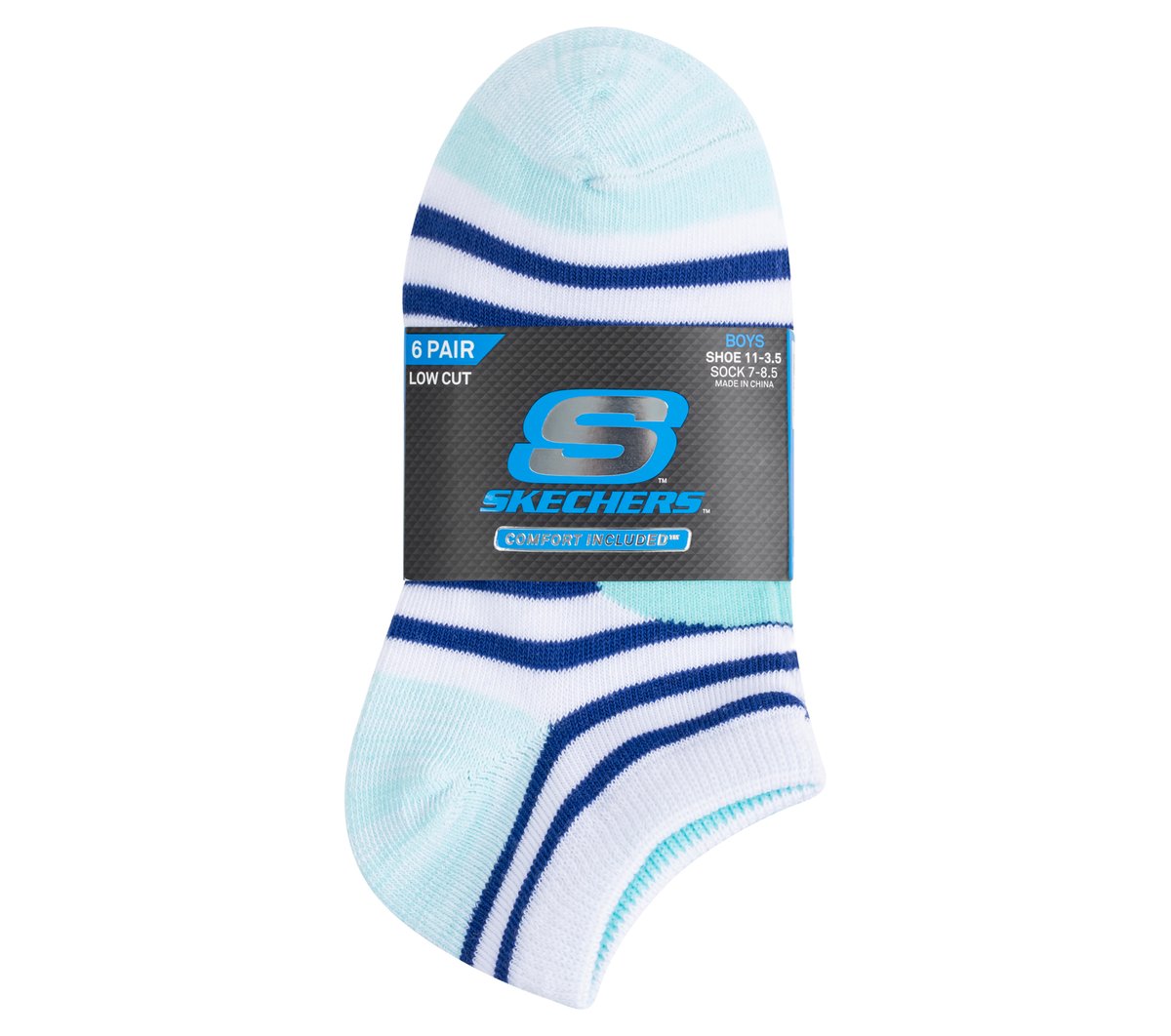 Lowcut Emoticon Socks - 6 Pack / Skechers Clothing