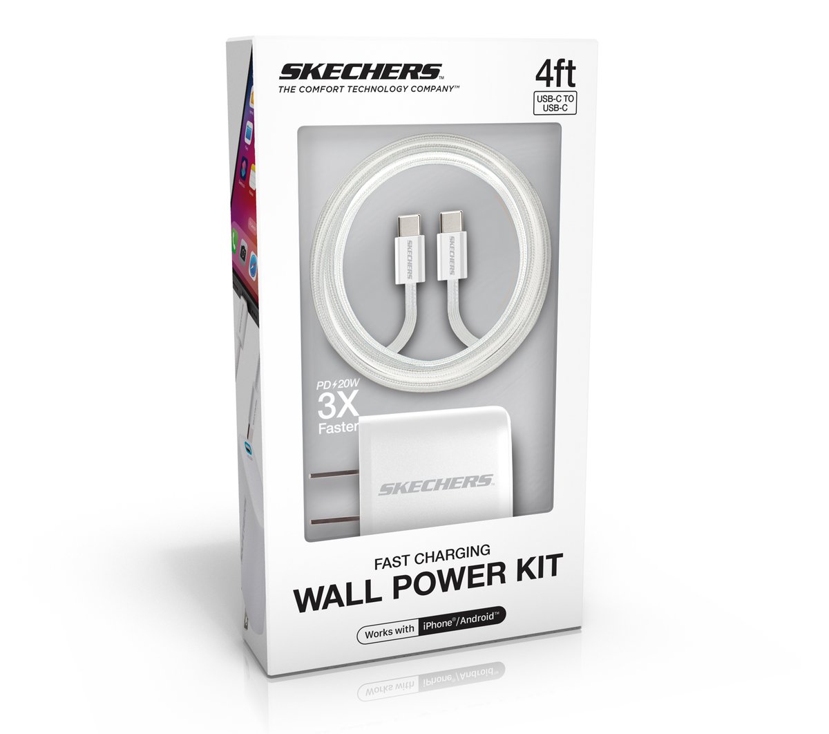 20W USB-C Wall Charging Kit / Skechers Clothing