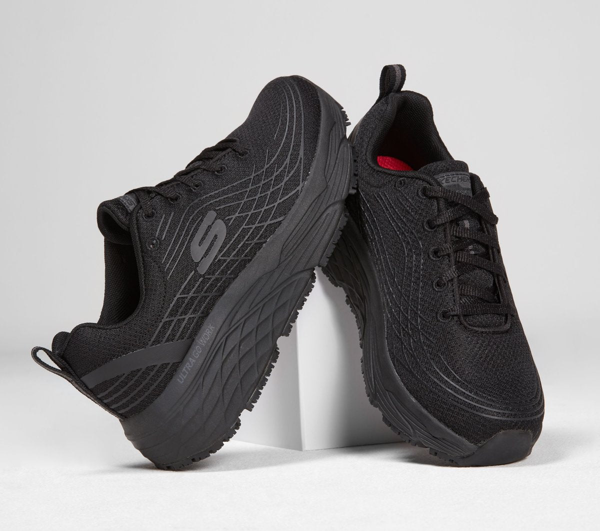 Work Slip-Resistant Relaxed Fit: Max Cushioning Elite / Skechers Women