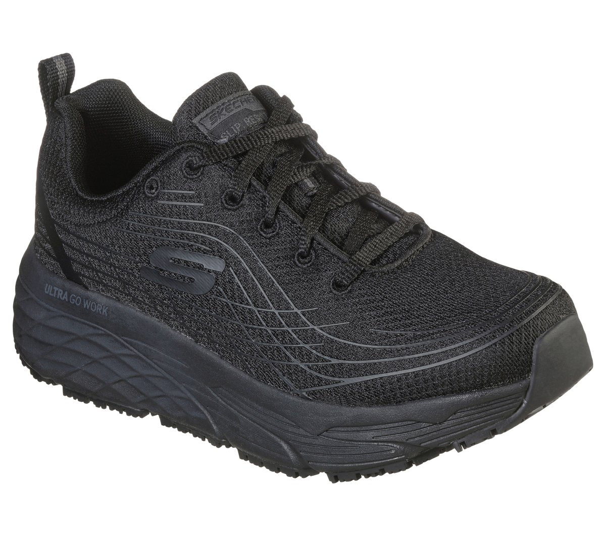 Work Slip-Resistant Relaxed Fit: Max Cushioning Elite / Skechers Women