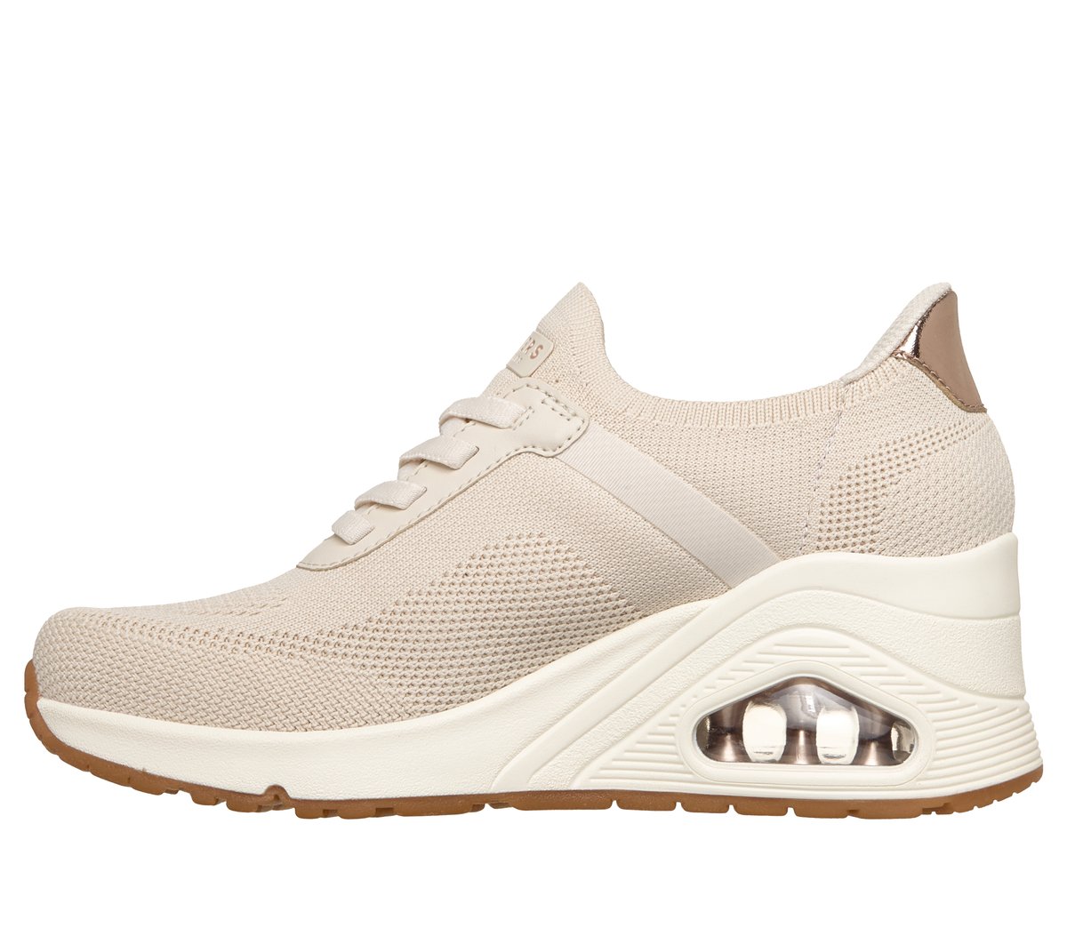 Slip-ins: UNO Wedge - Slip N Knit / Skechers Women|New Arrivals