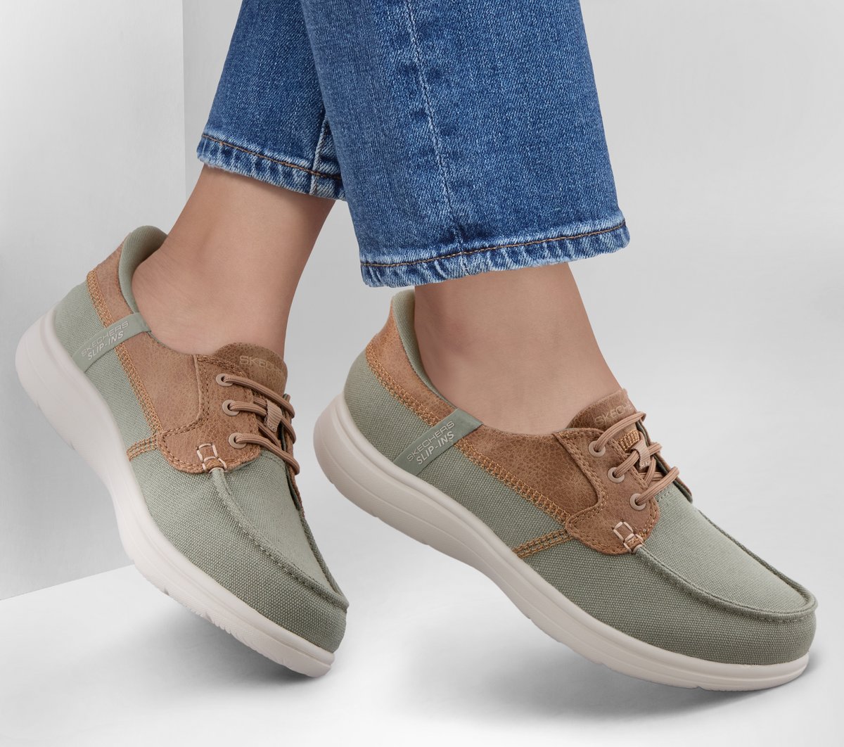 Slip-ins: On-The-GO Flex Radiant - Sandy / Skechers Women