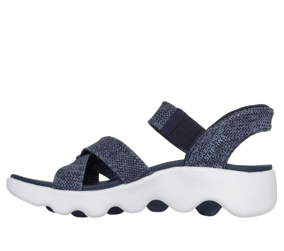 Slip-ins: GO WALK Massage Fit Sandal - Heather / Skechers Women