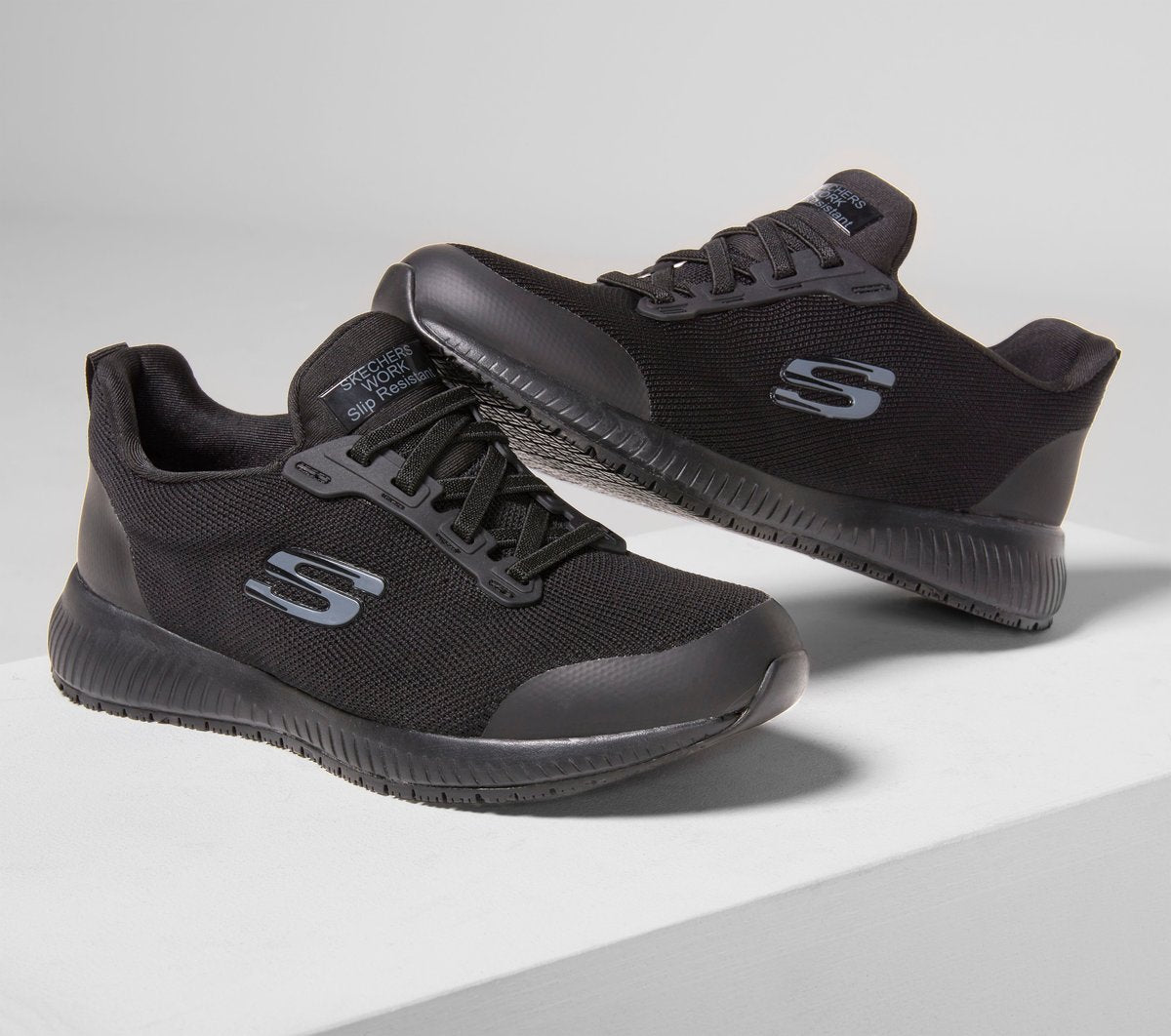 Work Slip-Resistant Relaxed Fit: Squad / Skechers Women
