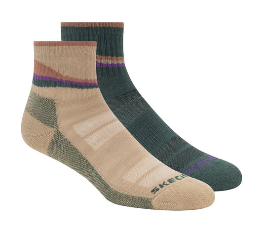 2 Pack Women's Trail Quarter Socks / Skechers Women|Clothing