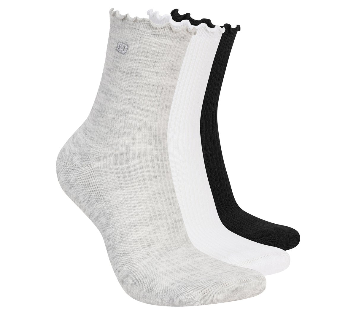 3 Pack Women's Ankle Lettuce Socks / Skechers Women|Clothing