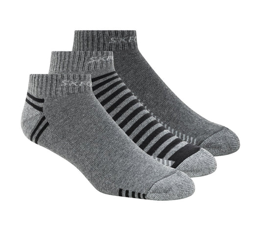 3 Pack Low Cut Terry Trainer Work Socks / Skechers Women|Men|Clothing
