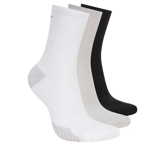 3 Pack Women's Half Terry Low Crew Socks / Skechers Women|Clothing
