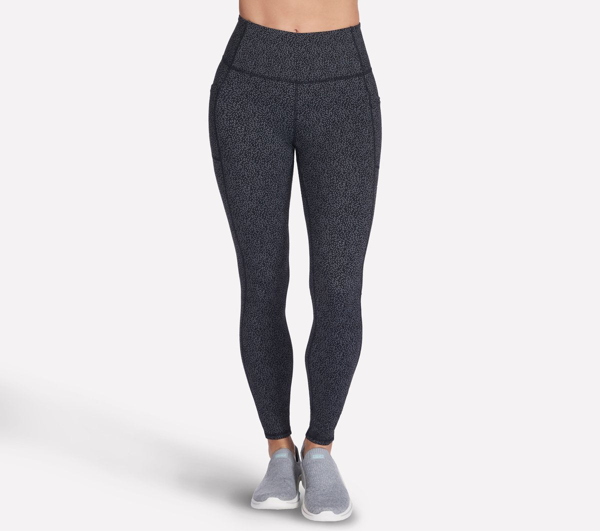 GO WALK Full Length High-Waisted Daisies Legging / Skechers Women