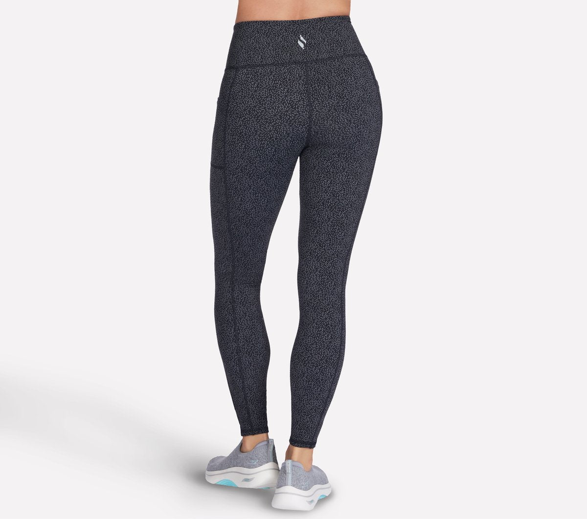 GO WALK Full Length High-Waisted Daisies Legging / Skechers Women