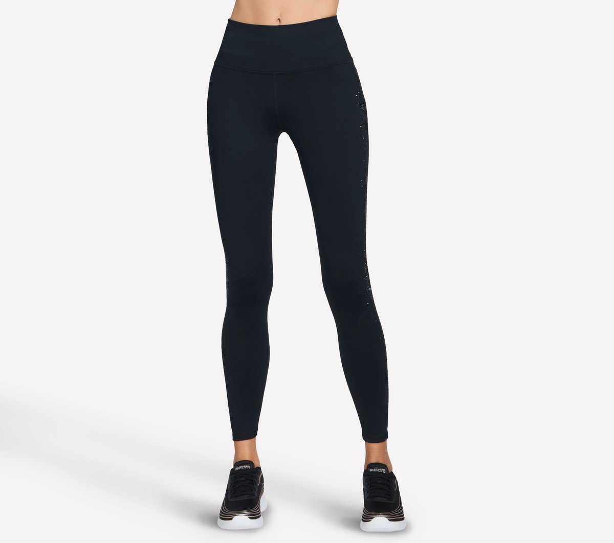 GO WALK Diamond-Studded Full Length High-Waisted Legging / Skechers Women