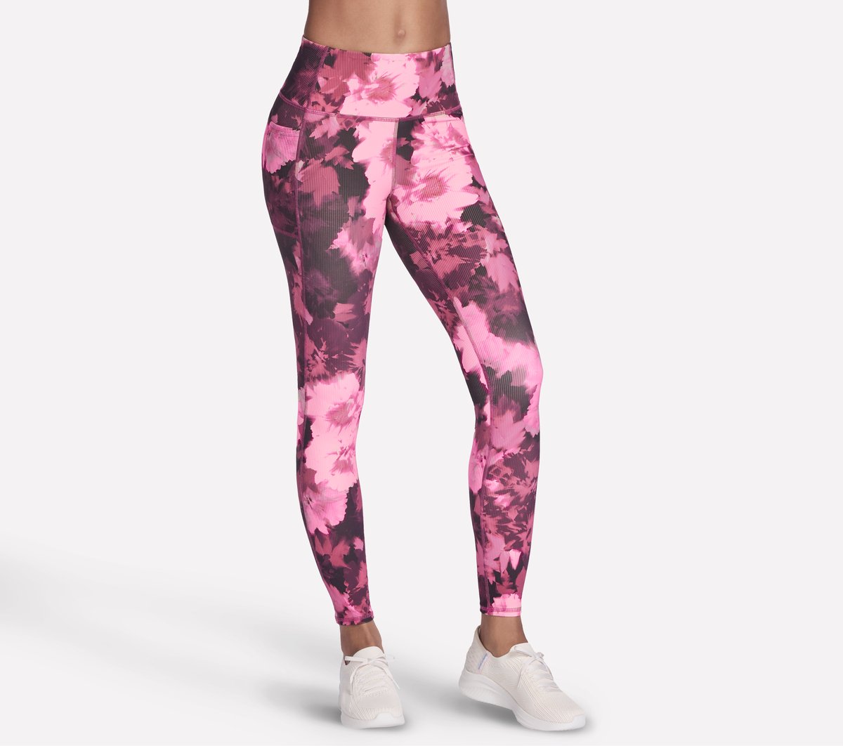 GO FLEX RIB Inbloom Full Length High-Waisted Legging / Skechers Women