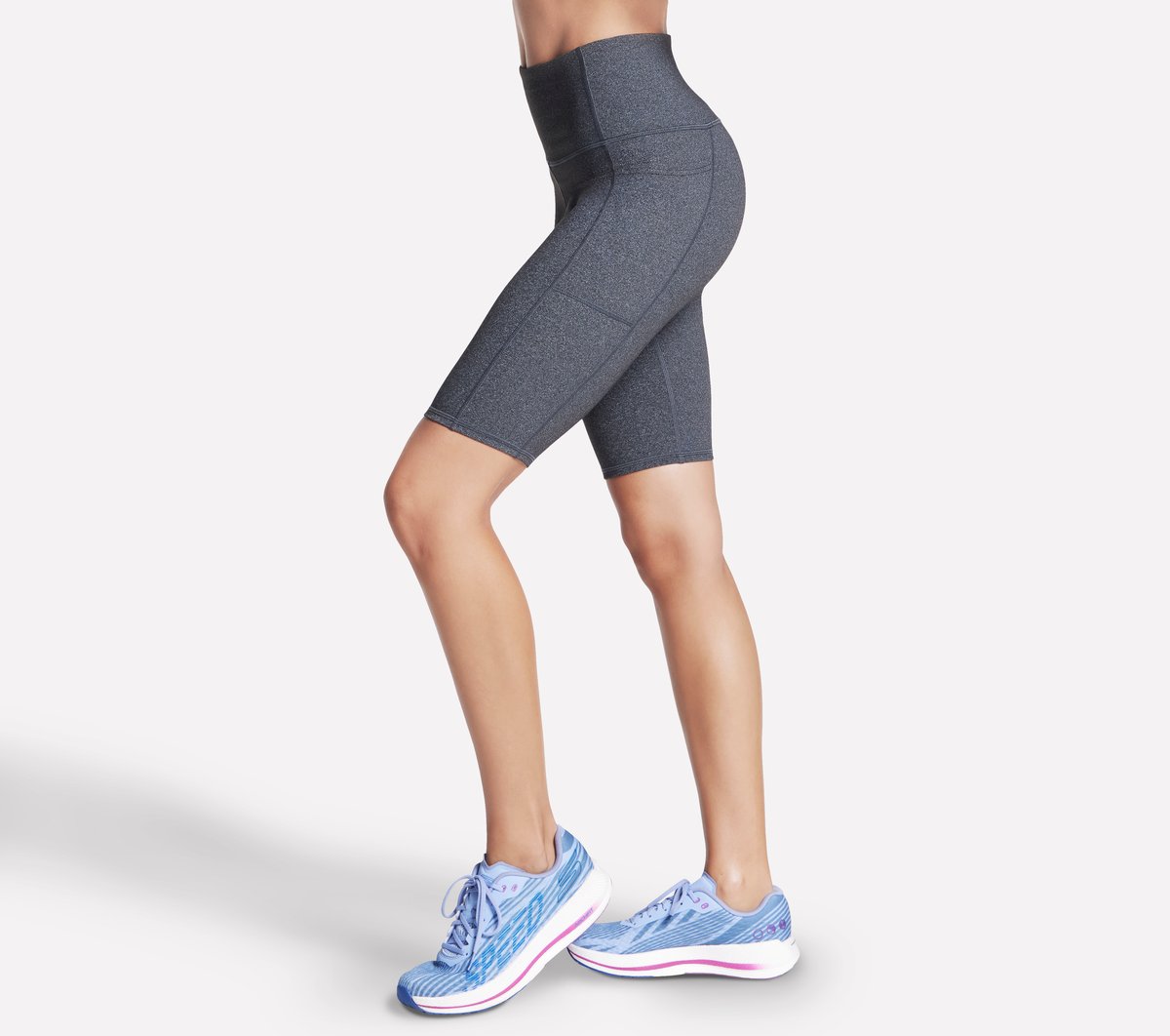 GO WALK High Waisted 10 Inch Bike Short / Skechers Women