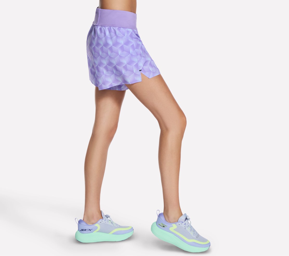 Tempo 4 Inch Printed Short / Skechers Women