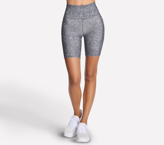 GO FLEX Printed High Waisted 8 Inch Bike Short / Skechers Women