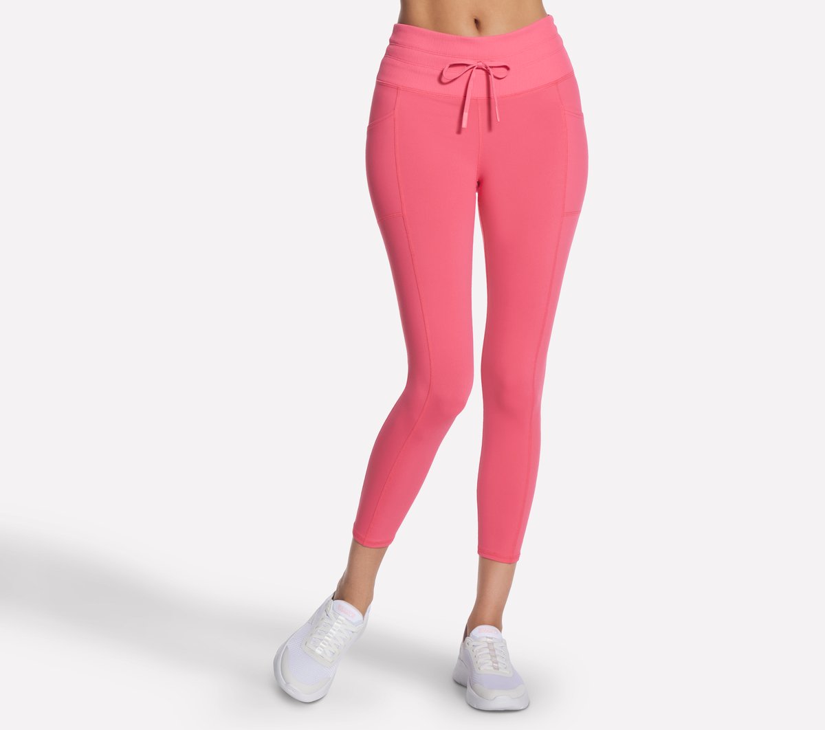 GO WALK Rib Mix High Waisted 7/8 Legging / Skechers Women