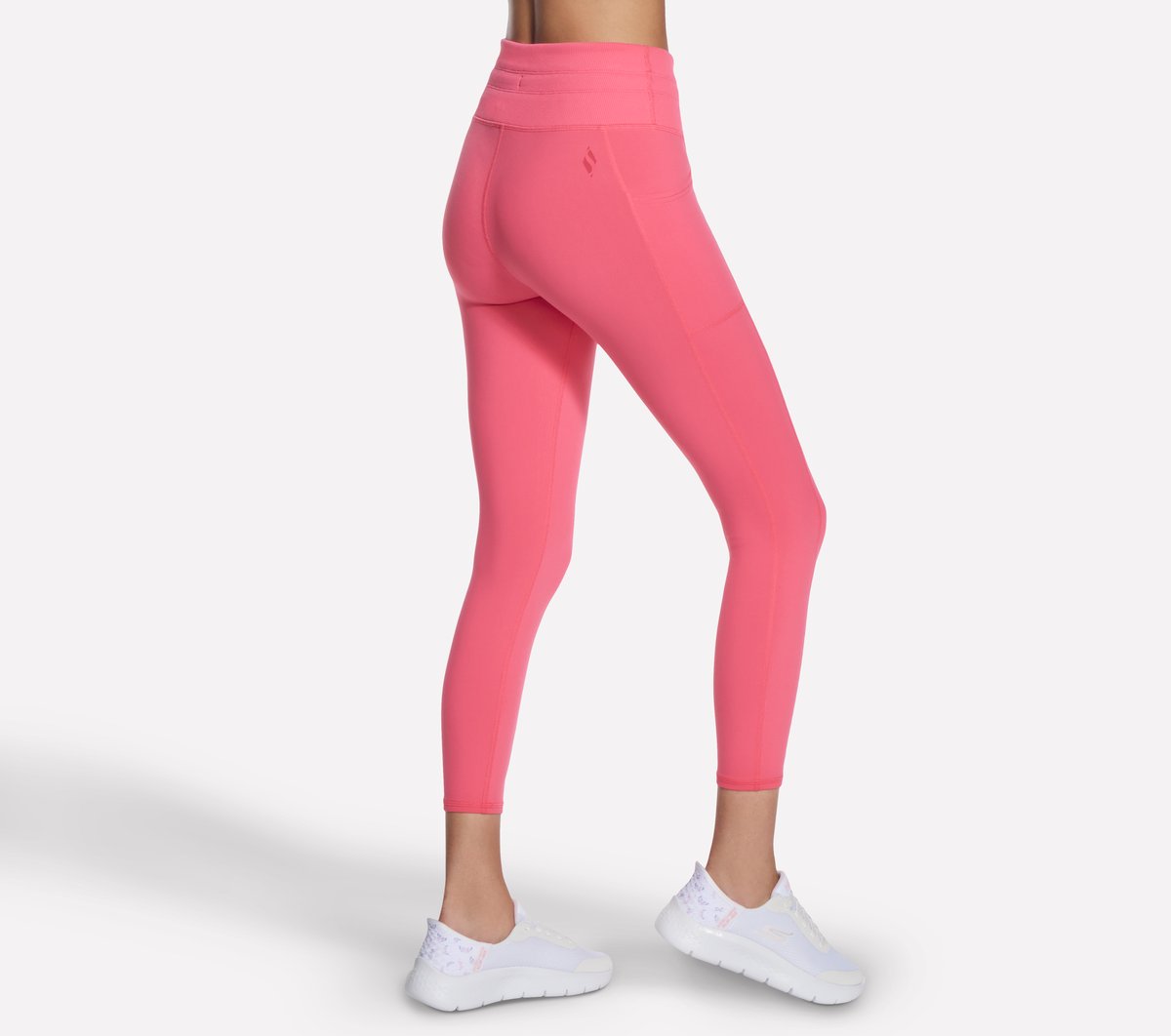 GO WALK Rib Mix High Waisted 7/8 Legging / Skechers Women