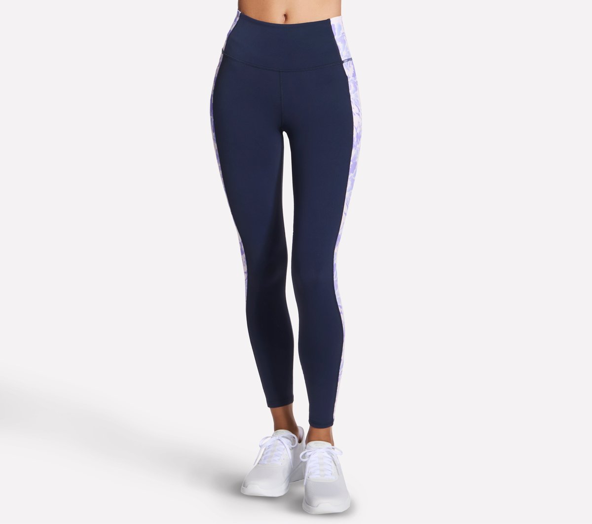 GO WALK Block Full Length High-Waisted Legging / Skechers Women