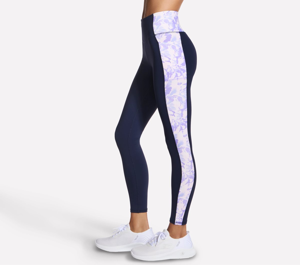 GO WALK Block Full Length High-Waisted Legging / Skechers Women