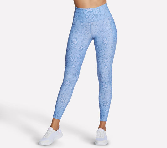 GO WALK Printed Full Length High-Waisted Legging / Skechers Women