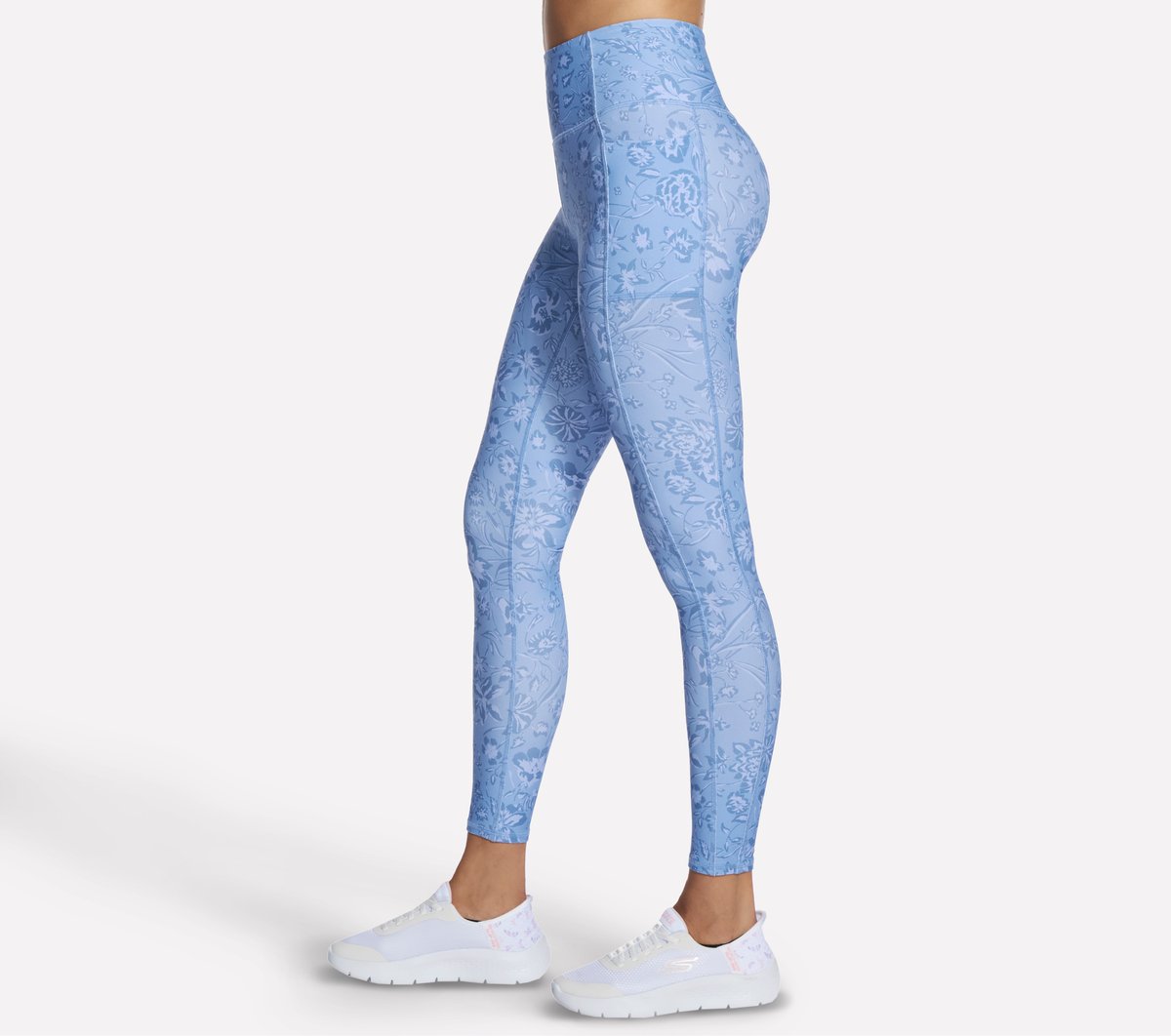 GO WALK Printed Full Length High-Waisted Legging / Skechers Women