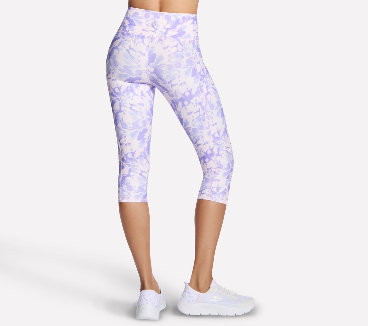GO FLEX Printed High Waisted Capri / Skechers Women