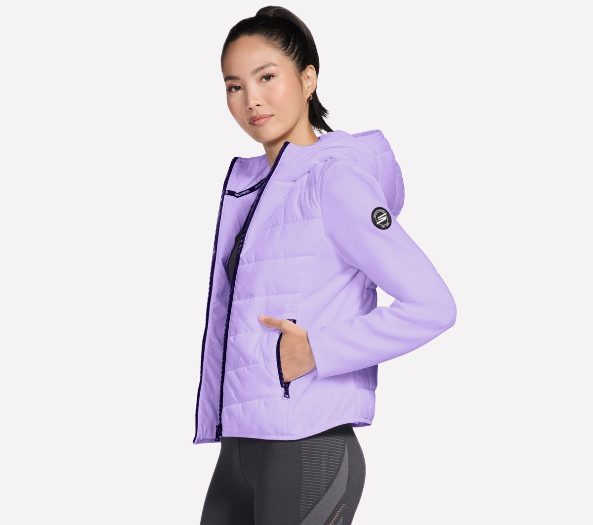 Performance Elite Cozy Fit Hooded Jacket / Skechers Women