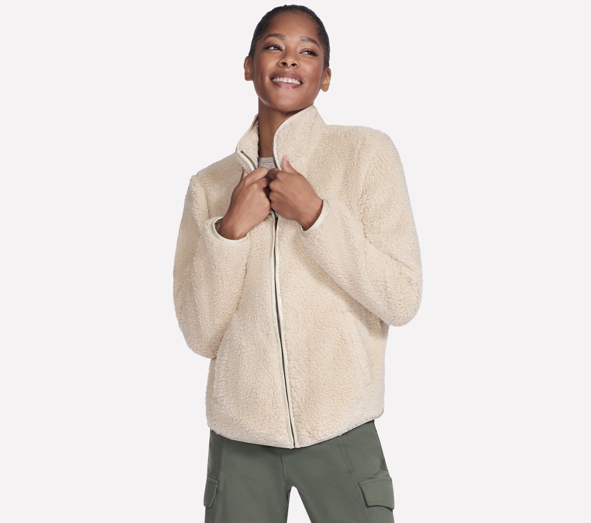 Skech-Sherpa Jacket / Skechers Women