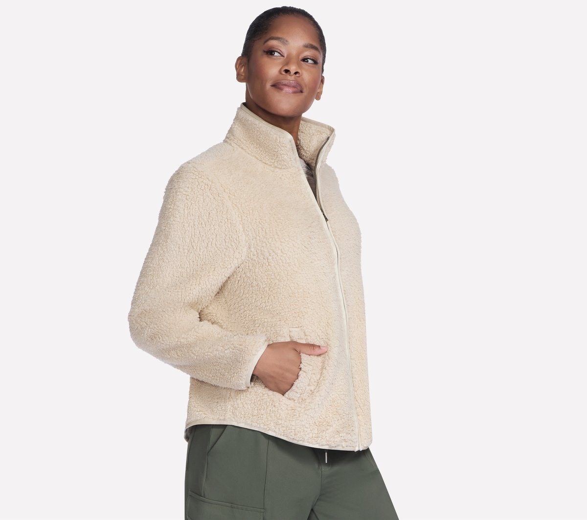 Skech-Sherpa Jacket / Skechers Women