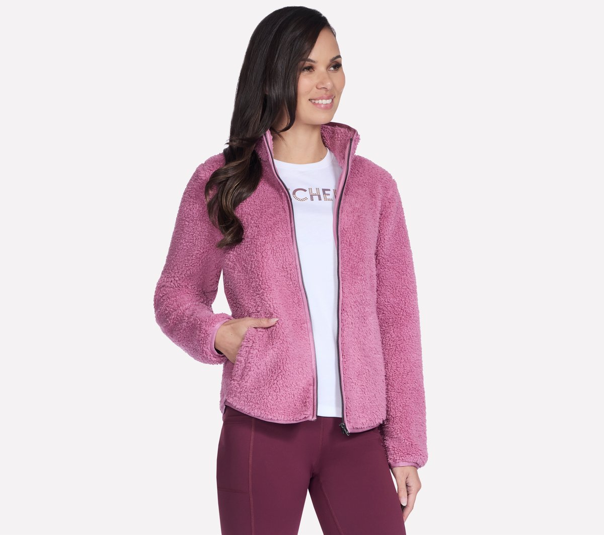 Skech-Sherpa Jacket / Skechers Women