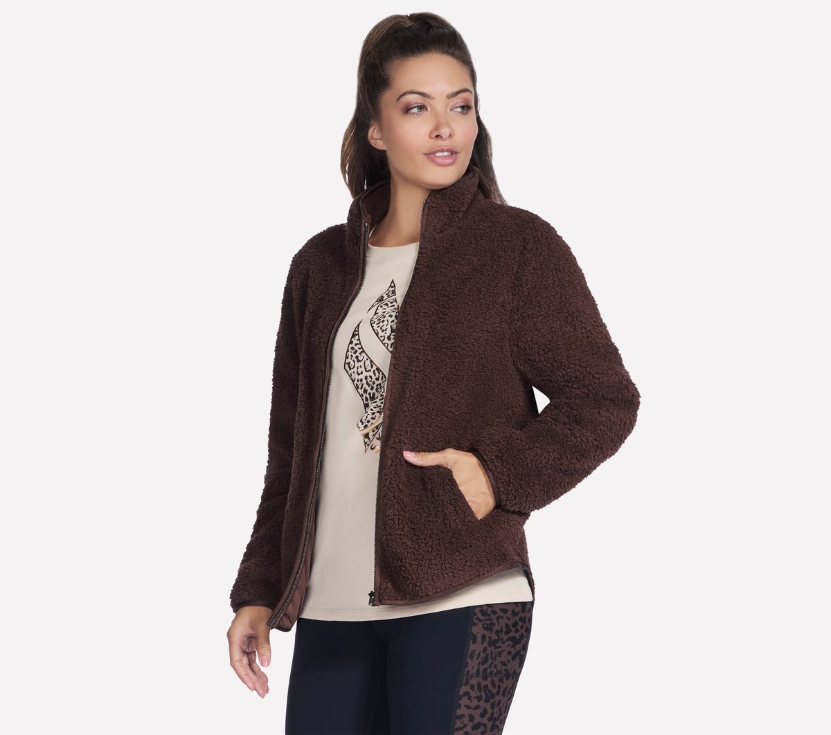 Skech-Sherpa Jacket / Skechers Women