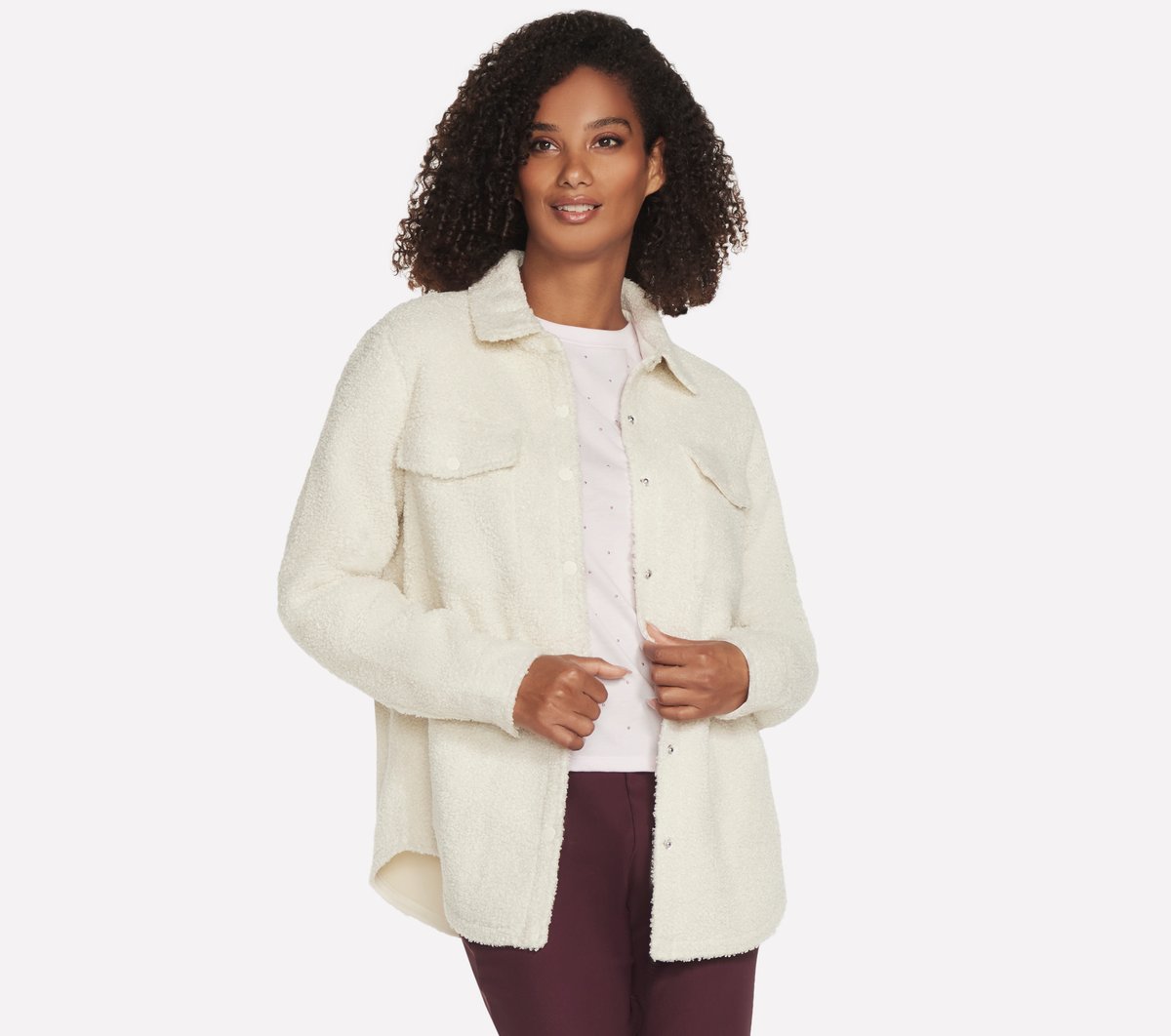 Sherpa Shacket / Skechers Women