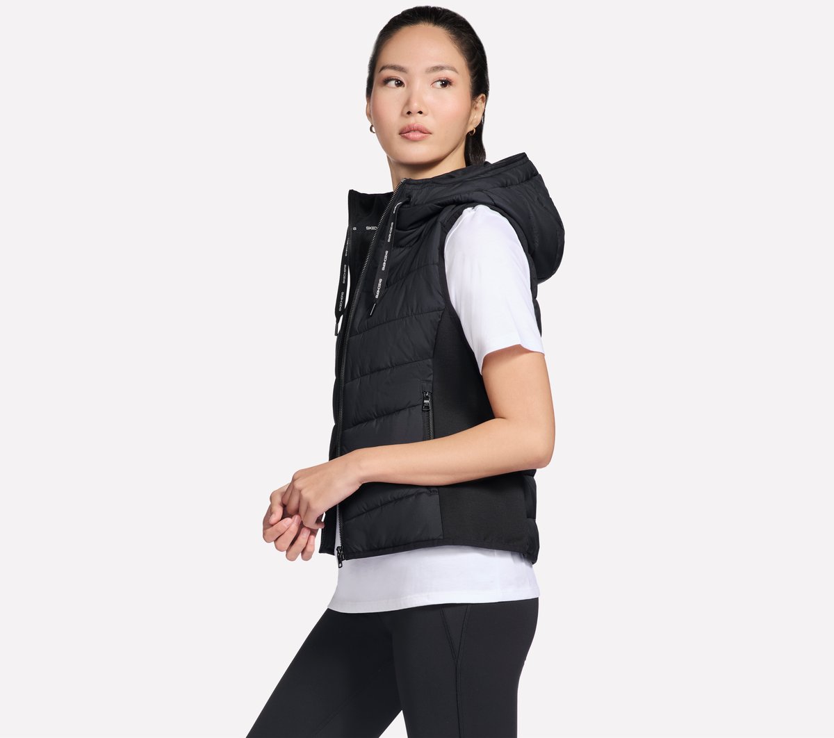 Performance Elite Cozy Fit Hooded Vest / Skechers Women