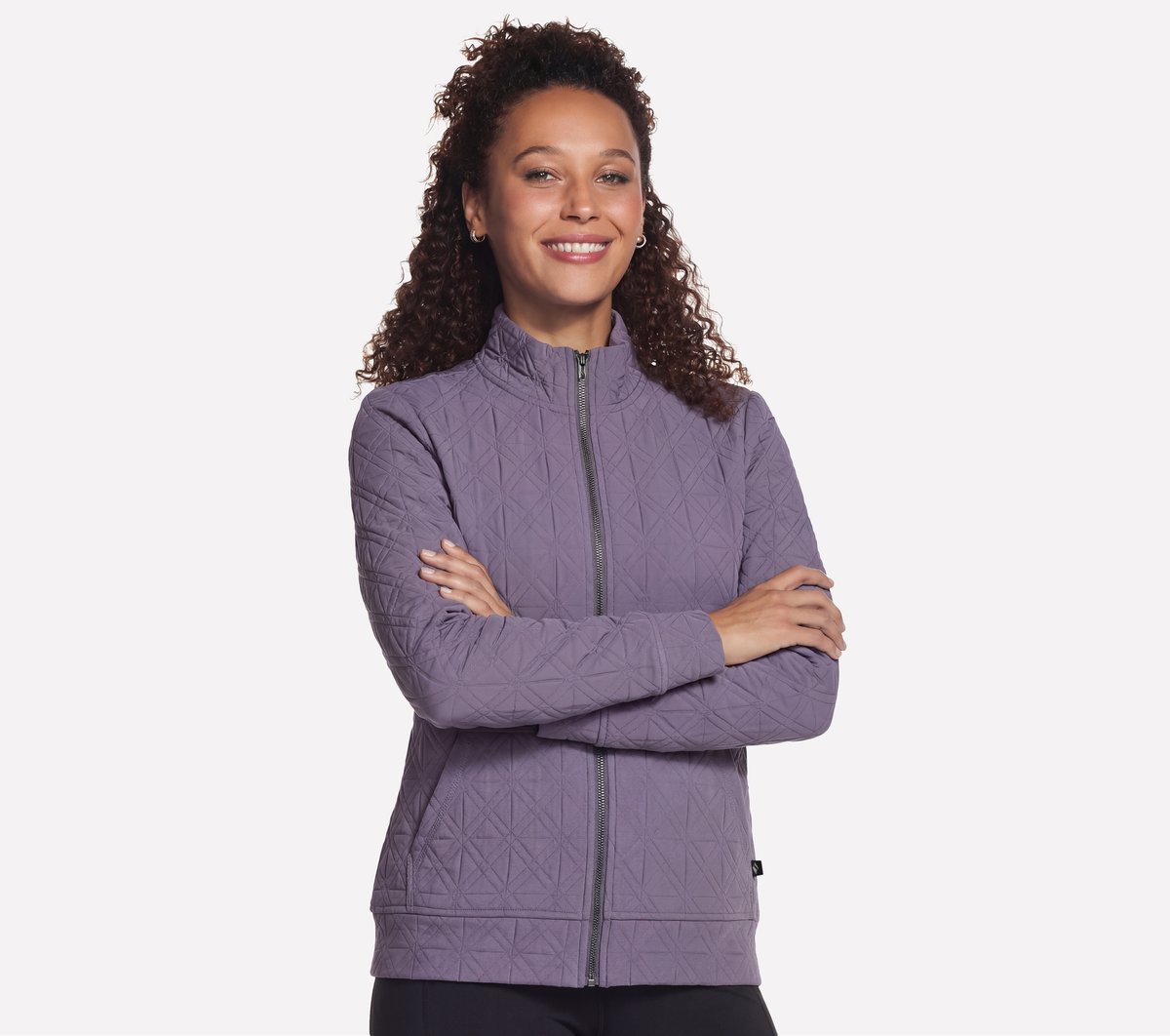 GO WALK Everywhere Cozy Fit Diamond Jacket / Skechers Women