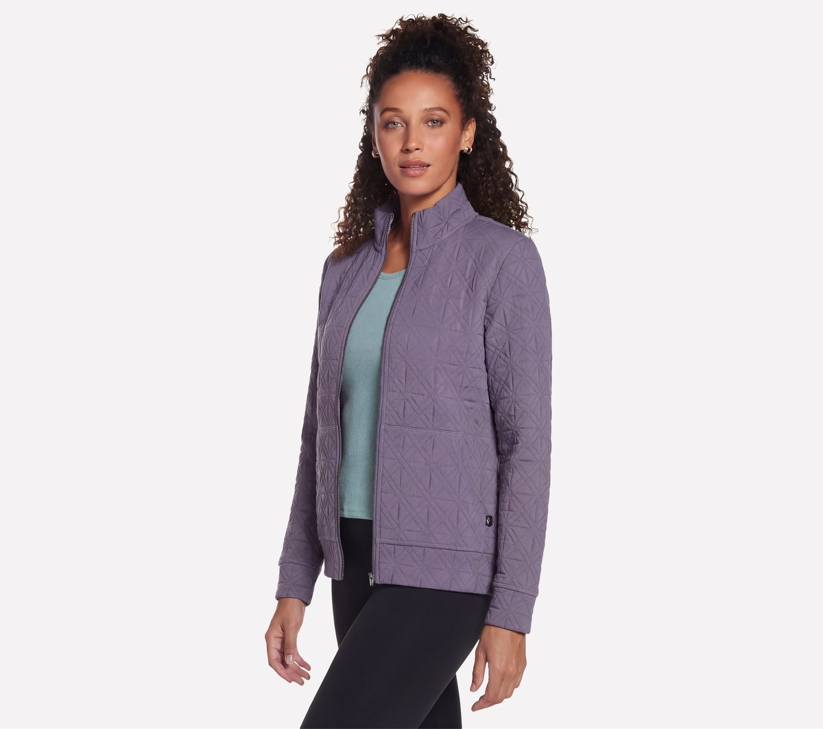 GO WALK Everywhere Cozy Fit Diamond Jacket / Skechers Women