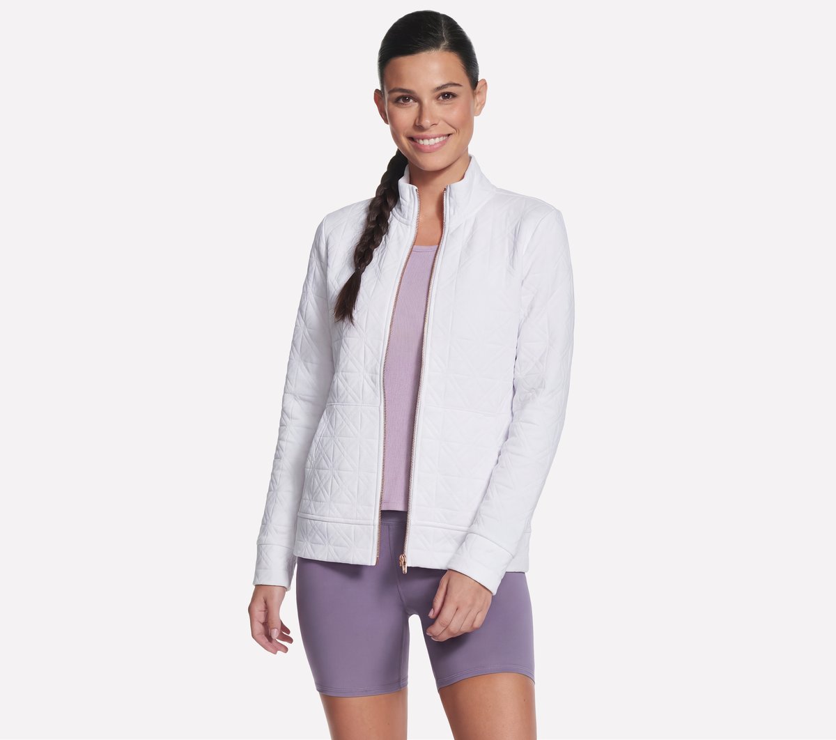 GO WALK Everywhere Cozy Fit Diamond Jacket / Skechers Women