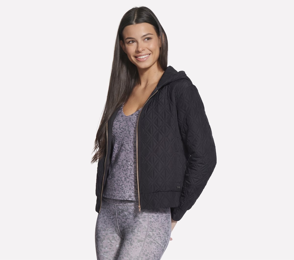 GO WALK Cozy Fit Diamond Jacket / Skechers Women