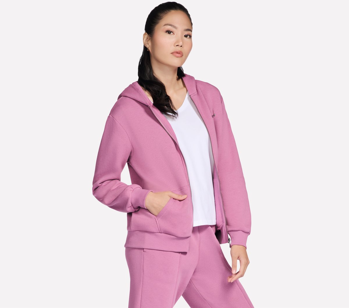 SKECH SWEATS Signature Full Zip Hoodie / Skechers Women