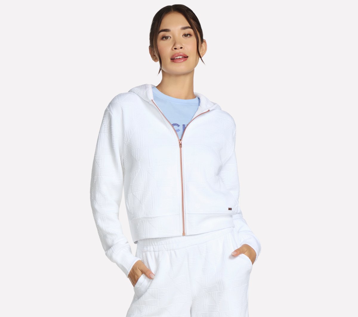 GO WALK Everywhere Diamond Full Zip Jacket / Skechers Women