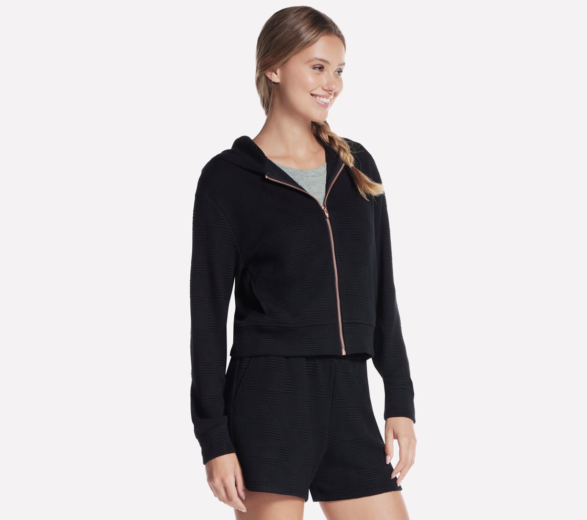 GO WALK Everywhere Diamond Full Zip Jacket / Skechers Women