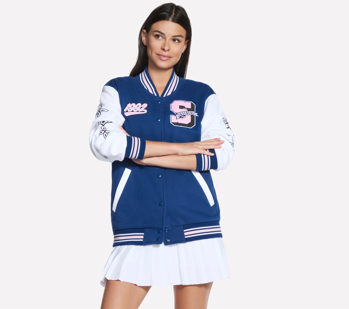 Varsity Jacket / Skechers Women