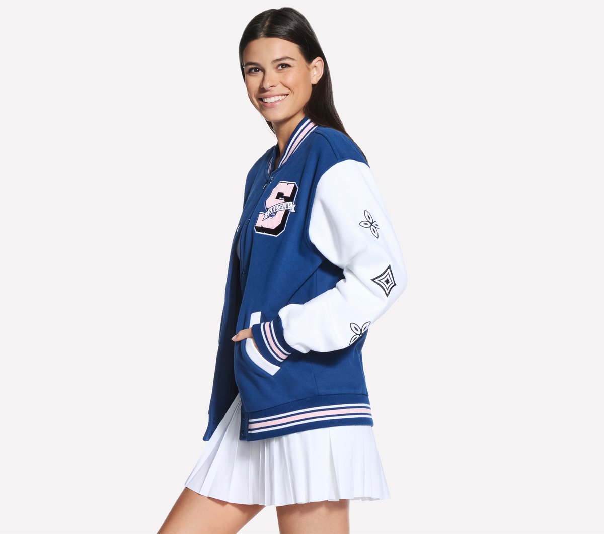 Varsity Jacket / Skechers Women