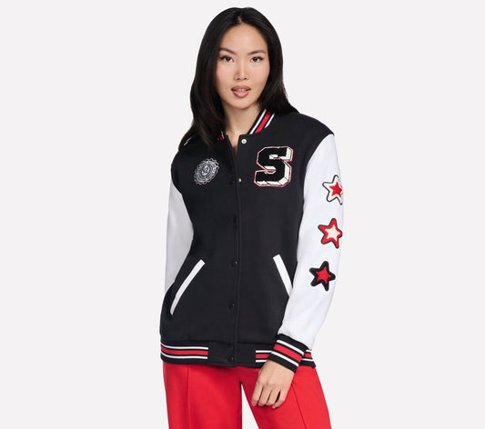 Classic Varsity Jacket / Skechers Women