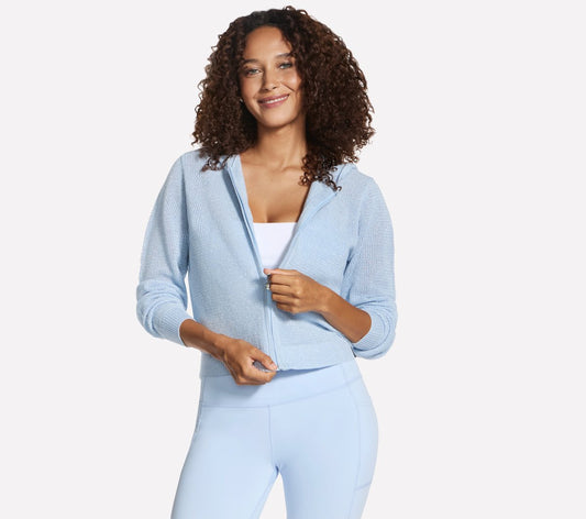 Shine Hooded Full Zip Jacket / Skechers Women