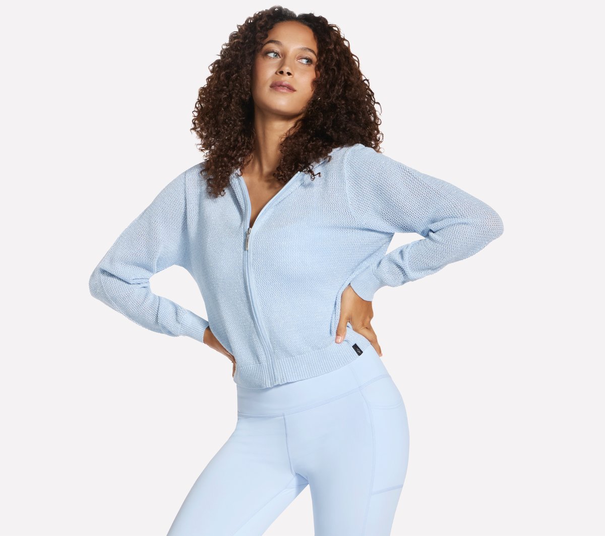 Shine Hooded Full Zip Jacket / Skechers Women
